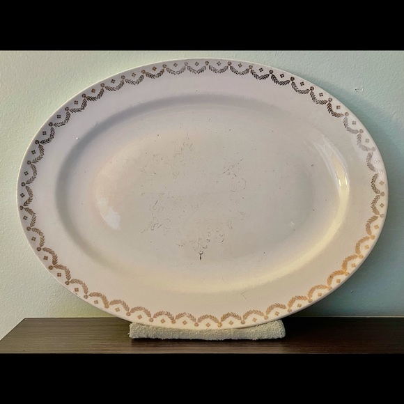 VINTAGE KNOWLES T.M. USA 49-2, OVAL SERVING PLATE… - Picture 5 of 5